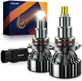 img 4 attached to 💡 PULILANG 9005/HB3 LED Headlight Bulbs: Ultra-Bright 60W 16000LM Conversion Kit, 360° Full Emitting, 6000K Xenon White