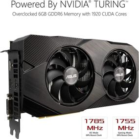 img 3 attached to 🎮 ASUS Видеокарта Dual-Fan EVO Edition GeForce RTX 2060 Overclocked 6G GDDR6, готовая для виртуальной реальности, с HDMI, DisplayPort и DVI (DUAL-RTX2060-O6G-EVO)