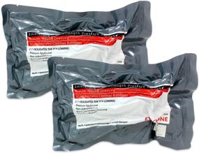 img 3 attached to 🏥 EverOne 6" Israeli Emergency High Strength Compression Bandage: Trauma Wound Dressing & Hemostatic Control (2 Pack)