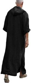 img 2 attached to 👗 Comfortable and Stylish Makkrom V Neck Sleeve Kaftan for a Chic Summer Look