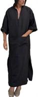 👗 comfortable and stylish makkrom v neck sleeve kaftan for a chic summer look logo