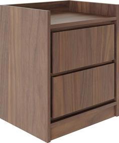 img 3 attached to 🛏️ Enhance Your Bedroom Décor with Boyd Sleep Adagio Nightstand in Walnut