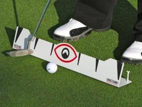 img 3 attached to 🏌️ EyeLine Golf 70 Degree Edge Putting Plane Rail - Portable Outdoor/Indoor Putting Mat. Training Aid. Made in the USA. Enhances Alignment, Stroke Length, and Stroke Path for Instant Short Putt Improvement. 24 in.