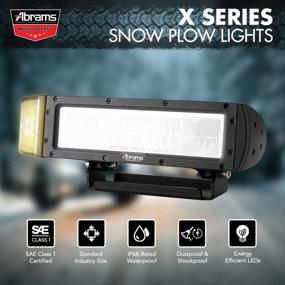 img 3 attached to 🔦 Heated Lens LED Combination Head Light Kit: Abrams Snow Plow Lights with Anti Freeze/Anti Icing & Universal Snow Thrower Accessories