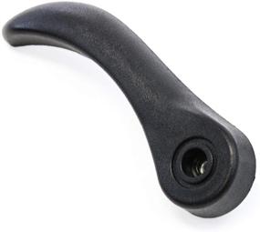 img 4 attached to 🔴 Red Hound Auto Seat Recliner Handle Driver Side for Chevy GMC Hummer, Colorado & Canyon (2004-2012), SSR (2004-2006), H3 (2006-2010) - Black Ebony Left