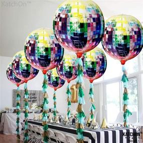 img 2 attached to Jumbo Disco Balloons Party Decorations