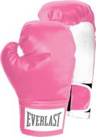 🥊 everlast women's wrist wrap level 1 boxing training sparring gloves 12 oz. pink - enhance your boxing workout with style and support! логотип