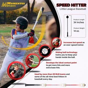 img 2 attached to Momentus Hitter Baseball Little Trainer