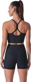 img 2 attached to 🏋️ Sunzel Women's Non-Padded Cropped Tank Top: Versatile Sports Bra for Yoga and Workout Sessions