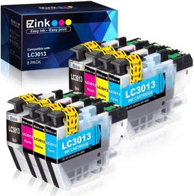 img 4 attached to 🖨️ E-Z Ink (TM) High Yield Compatible Ink Cartridge Replacement - 8 Pack for Brother LC3013 LC3011 LC-3013 (2 Black,2 Cyan, 2 Magenta, 2 Yellow) - Works with MFC-J491DW MFC-J497DW MFC-J895DW MFC-J690DW