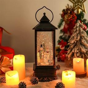 img 3 attached to Декор рождественских фонарей с музыкальным освещением