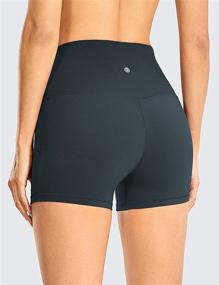 img 2 attached to CRZ YOGA Womens Feeling Shorts Sports & Fitness and Australian Rules Football