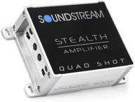 улучшите звуковую систему с помощью st4.500d - усилитель soundstream 4-х канальный 500 вт макс class-d логотип