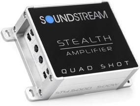 img 3 attached to Улучшите звуковую систему с помощью ST4.500D - усилитель Soundstream 4-х канальный 500 Вт Макс Class-D