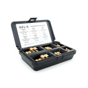 img 2 attached to E-Z LOK EZ-A400 Threaded Inserts for Wood Assortment Kit - Brass & Plain: Ultimate Solution for Woodworking Projects!