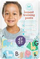 🐾 the honest company animal abcs disposable training pants, size 4t/5t, 19 ct logo