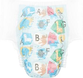 img 1 attached to 🐾 The Honest Company Animal ABCs Disposable Training Pants, Size 4T/5T, 19 ct