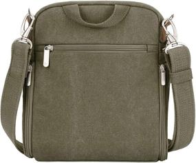 img 2 attached to 👜 Women's Travelon Heritage Tour Pewter Handbags & Wallets with Anti-Theft Features