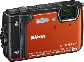 img 1 attached to 📷 Nikon W300 Orange Waterproof Underwater Digital Camera with TFT LCD Screen, 3 inches (26524)