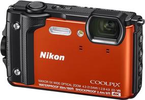 img 2 attached to 📷 Nikon W300 Orange Waterproof Underwater Digital Camera with TFT LCD Screen, 3 inches (26524)