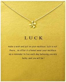 img 2 attached to Stylish Anchor Necklace with Compass Pendant: Perfect Good Luck Gift for Friendship, Comes with Message Card