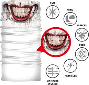 img 3 attached to Бесшовная повязка на голову Бандана Балаклава Головной убор