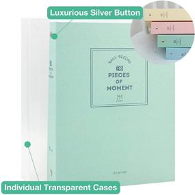 img 1 attached to 📸 B FANCY Mini Polaroid Photo Album with 160 Pockets - Photo Picture Book for Children, Infants, Family - Kpop Photocard Holder Book in Mint Color