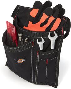 img 3 attached to 🛠️ Black Dickies 5-Pocket Single Side Tool Belt Pouch/Work Apron: Durable Canvas, Adjustable Belt for Custom Fit