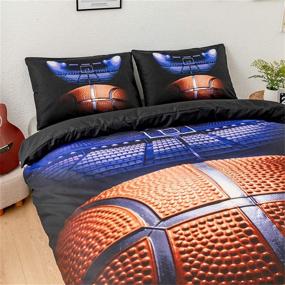 img 2 attached to Homebed Sports Basketball Bedding Pillowcases