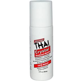 img 2 attached to ✨ Thai Crystal Deodorant Stone Roll-On: All-Natural, Unscented & Aluminum-Free – 2-Pack, 3 fl oz.