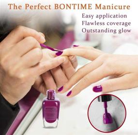 img 1 attached to BONTIME Non-Toxic Nail Polish: Easy Peel Off & Quick Dry Set for Women, Teens, and Kids - Organic Water Based Polish (6 Colors, 0.27 fl oz)