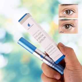 img 2 attached to 👁️ Get Thicker, Longer Lashes and Brows with Natural Eyelash Growth Serum [3ml]