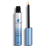 👁️ get thicker, longer lashes and brows with natural eyelash growth serum [3ml] logo