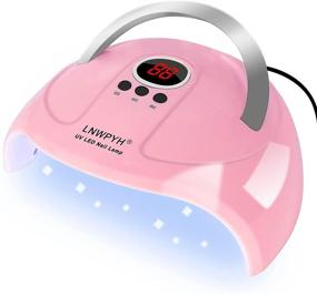 img 4 attached to UV LED Nail Lamp: Professional 54W Nail Dryer Gel Polish Light with Timer & Automatic Sensor