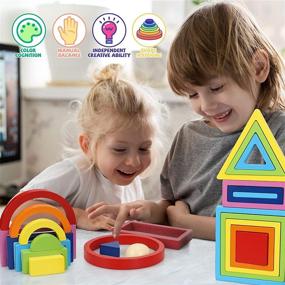 img 3 attached to TOY Life Stacking Montessori Educational