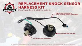 img 1 attached to 🚗 High-Quality Engine Knock Sensor Wire Harness Kit - Replaces OEM 12601822, 917-033 - Compatible with Chevy, GMC, Cadillac - Suburban, Silverado, Avalanche, Tahoe Sierra, Yukon, 4.8, 5.3, 6.0