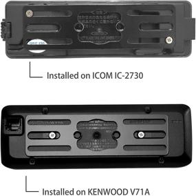 img 1 attached to Secure & Convenient Suction Cup Mount for Mobile Ham Radio Control Panel – ICOM, Kenwood, YAESU, ALINCO