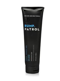 img 4 attached to 🪒 Bump Patrol Cool Shave Gel: Sensitive Clear Shaving Gel With Menthol | Razor Burn, Bumps, Ingrown Hair Prevention - 4 Ounces