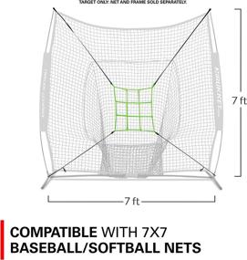 img 2 attached to ⚾ Enhance Your Baseball/Softball Skills with Rukket Adjustable Pitching Target - Customize Your Strike Zone! (Frame and Net Sold Separately)