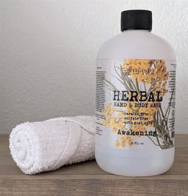 img 3 attached to Legend's Creek Farm Awakening L.S. Liquid Goat Milk Hand Soap and Body Wash - Nourishing Herbs, Calendula, Chamomile, Aloe - Hydrates and Cleanses - Handmade in USA - 18 fl. Oz