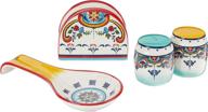 🍽️ euro ceramica necessities multicolor collection logo