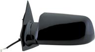 🚐 chevy astro van gmc safari van black power foldaway driver side mirror – enhanced fit system logo