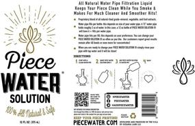 img 1 attached to 🌊 Piece Water Solution: All-Natural Water Replacement & Cleaner - 12oz (Pack of 2)