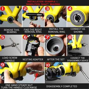 img 2 attached to 🚲 Lixada Bike Bottom Bracket Tool Kit - for Easy Install and Removal - Suitable for BB86/BB30/BB91/BB92/PF30 Bottom Brackets