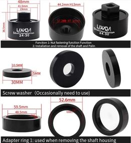 img 3 attached to 🚲 Lixada Bike Bottom Bracket Tool Kit - for Easy Install and Removal - Suitable for BB86/BB30/BB91/BB92/PF30 Bottom Brackets