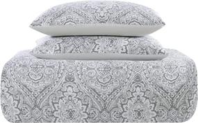 img 1 attached to Brielle Home Medallion Printed Comforter