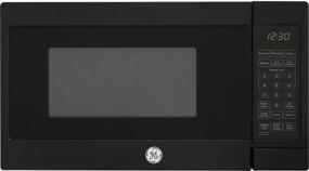 img 4 attached to 🍽️ GE JES1072DMBB Microwave Oven - 0.7 cu ft, 700W, Countertop or Dorm Room Essentials - Black