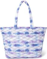 stylish and versatile baggallini qto606 tote: a must-have for women's fashion accessories logo