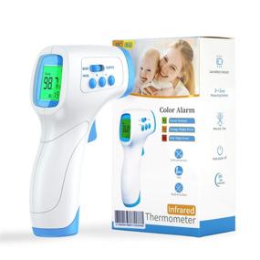 img 4 attached to 🌡️ IDOIT Infrared Forehead Thermometer: No-Touch Digital Infrared for Accurate Readings, Fever Alarm, Memory Function – Perfect for Adults, Kids, and Babies!