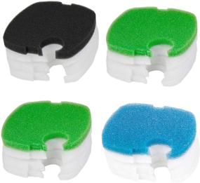 img 3 attached to AQUANEAT SUNSUN HW-304B/404B/704B Canister Filter Pads: Effective Replacement for CF500 Filter Media